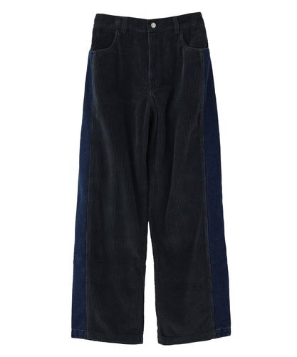 FACETASM/ファセッタズム/FOIL DENIM PANTS/NAT-PT-U10 – calif