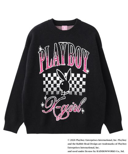 SCRATCHED LOGO JACQUARD KNIT TOP – calif（カリフ）公式サイト