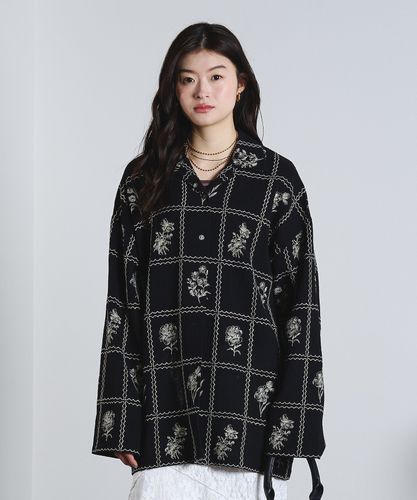トップス mag.by c/EMBROIDERY MESH SHIRT mag.by c/EMBROIDERY MESH SHIRT – calif（カリフ）公式サイト