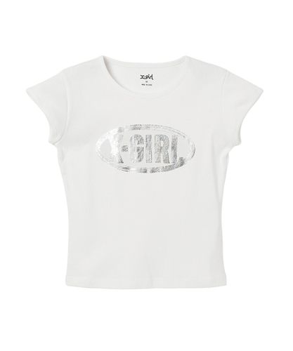 RHINESTONE AND GLITTER LOGO L/S BABY TEE – calif（カリフ）公式サイト