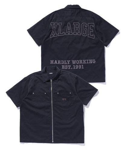 SIDE ZIP S/S WORK SHIRT – calif（カリフ）公式サイト