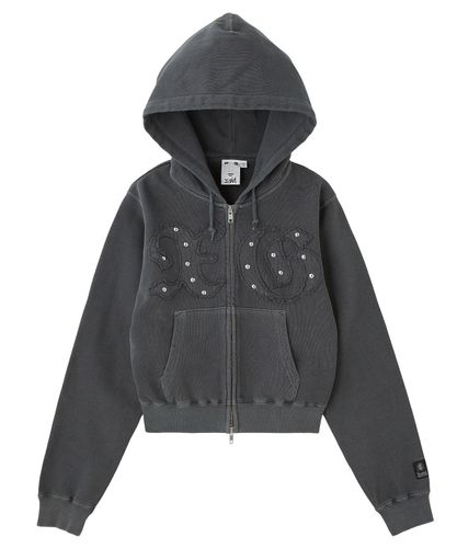X-girl × Russell SCRIPT LOGO ZIP UP SWEAT HOODIE – calif（カリフ