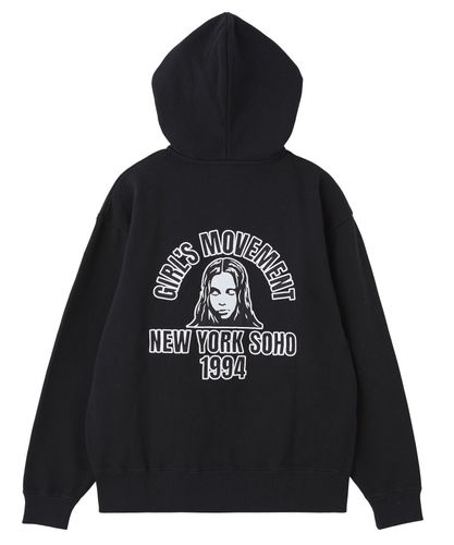 MIX LOGO & FACE FADED ZIP UP SWEAT HOODIE – calif（カリフ）公式サイト