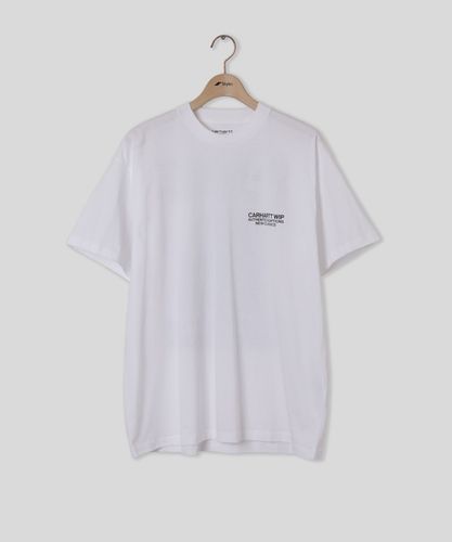 CCC/シティーカントリーシティー/EMBROIDERED LOGO COTTON T-SHIRT