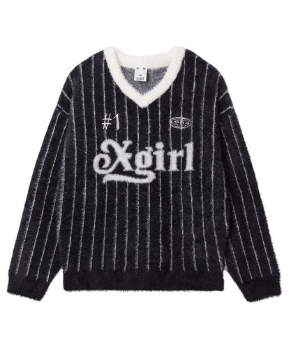かーる X-girl / FACE JACQUARD KNIT CARDIGAN – calif（カリフ）公式サイト