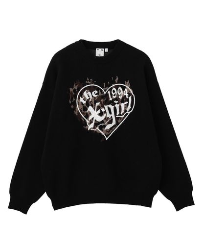 X-girl / FACE JACQUARD KNIT CARDIGAN – calif（カリフ）公式サイト