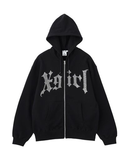 X-girl × Russell SCRIPT LOGO ZIP UP SWEAT HOODIE – calif（カリフ