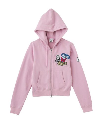 X-girl / OVERDYED ZIP UP SWEAT HOODIE – calif（カリフ）公式サイト