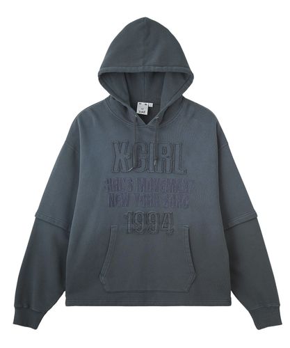 X-girl × Russell SCRIPT LOGO ZIP UP SWEAT HOODIE – calif（カリフ