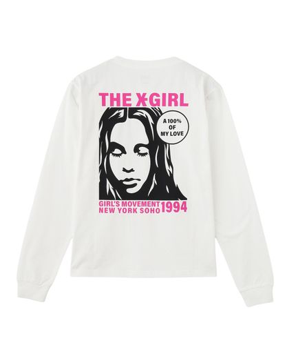 X-girl FACE POSTER B/B BIG TEE – calif（カリフ）公式サイト
