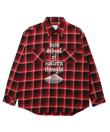 トップス BOWWOW REPAIR AGEING FLANNEL SHIRTS BOW WOW REPAIR AGEING FLANNEL SHIRTS – unexpected store