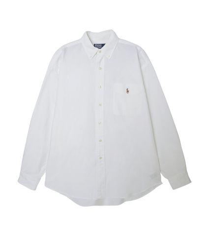 Polo Ralph Lauren ホワイト パフスリーブシャツ POLO RALPH LAUREN/ポロ ラルフ ローレン/HFBDPKS-LONG SLEEVE-SPORT