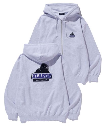 XLARGE / BACKSIDE OG ZIP UP HOODED SWEATSHIRT – calif（カリフ