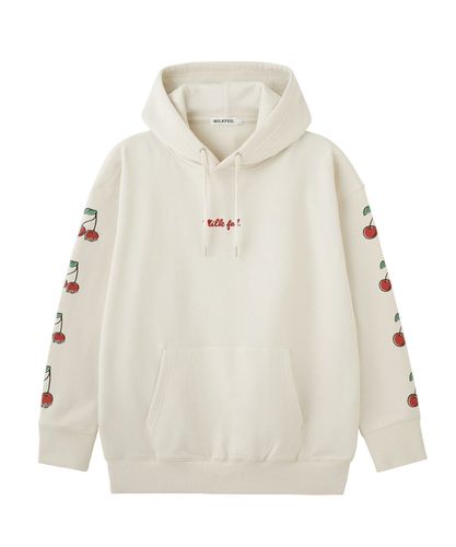 COLLEGE LOGO PATCH ZIP UP HOODIE MILKFED. – calif（カリフ