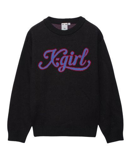 X-girl / FACE JACQUARD KNIT CARDIGAN – calif（カリフ）公式サイト