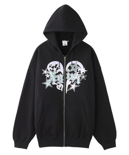 MESSAGE AND FACE ZIP UP SWEAT HOODIE – calif（カリフ）公式サイト