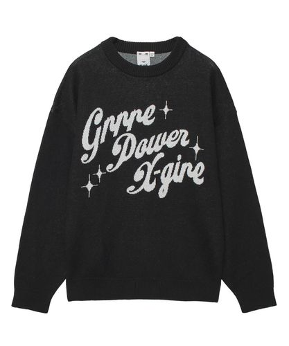 X-girl / FACE JACQUARD KNIT CARDIGAN – calif（カリフ）公式サイト