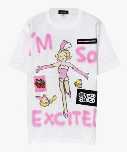 SAINT MICHAEL/セントマイケル/SS TEE DIRTY PIG WHITE | ROYAL FLASH