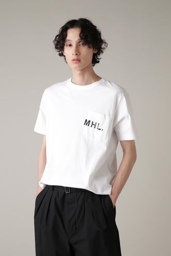 MHL. マーガレットハウエル半袖　Tシャツ　1 PRINTED COTTON JERSEY TOP | MARGARET HOWELL（マーガレット