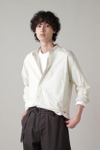 PLAIN COTTON POPLIN SHIRT | MARGARET HOWELL（マーガレット