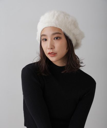 Nφdress/ノードレス/White Shearling Beret | L.H.P（エルエイチピー