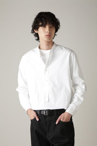 PLAIN COTTON POPLIN SHIRT | MARGARET HOWELL（マーガレット