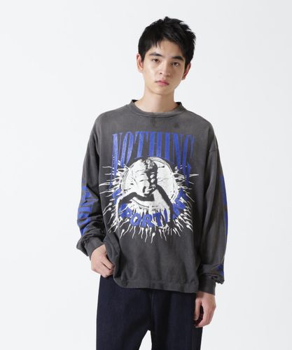 SAINT MICHAEL/セントマイケル/FG_LS TEE / SNT OF GOD / BLACK