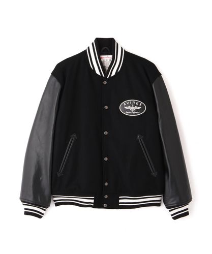 WEB&DEPOT限定》LIGHT SIGNATURE VARSITY JACKET | AVIREX