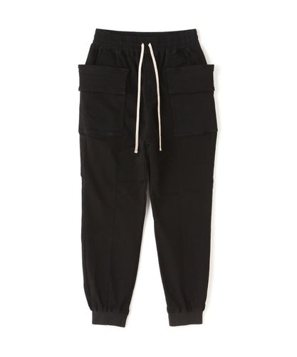 DankeSchon/ダンケシェーン/PREMIUM TC BLACK ZIP CARGO PANTS/ジップ