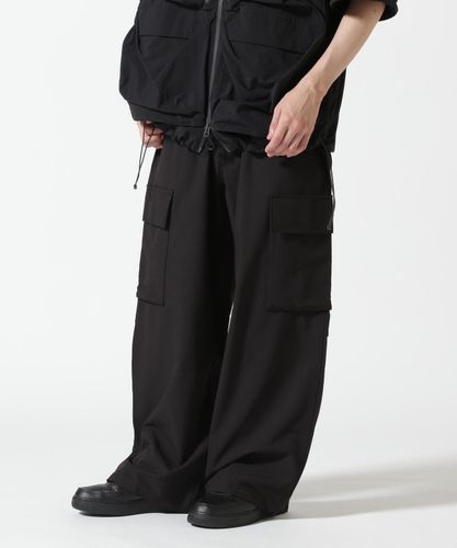 bio wearのカーゴパンツ B omnivore/ビーオムニボー ZIP CARGO PANTS ジップカーゴパンツ