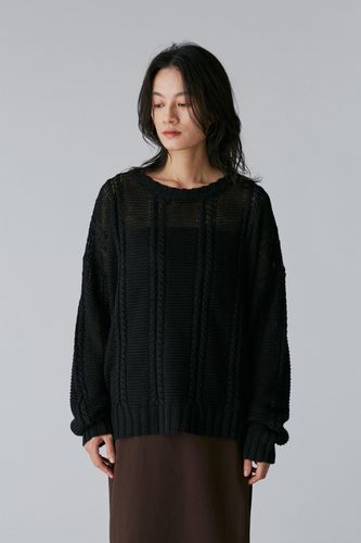 Cristaseya / WASHI PAPER PATCHWORK SWEATER | THE LIBRARY（ザ