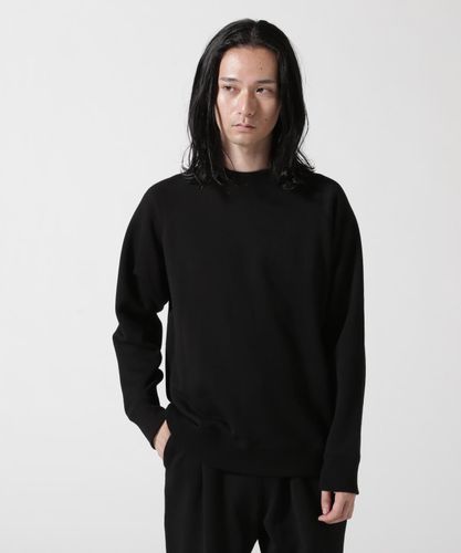 WIND AND SEA スウェット ブラック WIND AND SEA（ウィンダンシー）Loose fit crewneck sweat shirt | B