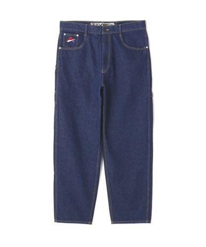 AVIREX × UNIVERSAL OVERALL》NAVY POSTAL DENIM PANTS | AVIREX