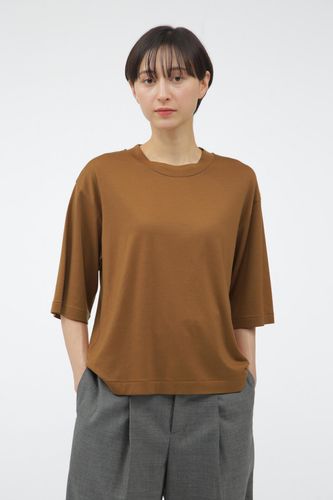 COTTON LINEN JERSEY TOP | MARGARET HOWELL（マーガレット・ハウエル