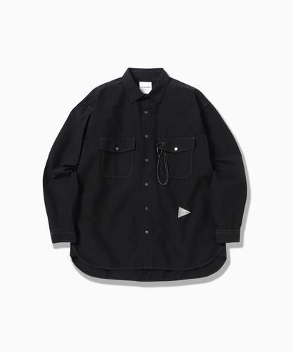 CORDURA typewriter LS pullover (W) | and wander（アンドワンダー
