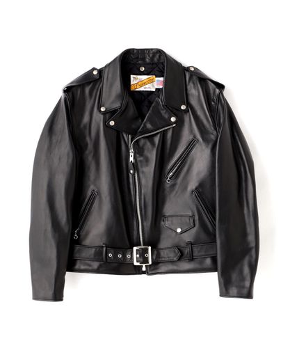 【新品・未使用】SCHOTT ブラック コーチナイロンジャケット Lサイズ ZIP COACHJACKET/ジップコーチジャケット | Schott（ショット