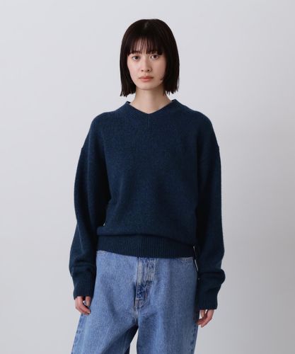 YLEVE / ITARIAN MERINO WOOL MELANGE KNIT PULL OVER | YLÈVE