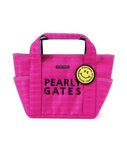 マドラスチェック柄カートバッグ (UNISEX) | PEARLY GATES（パーリー