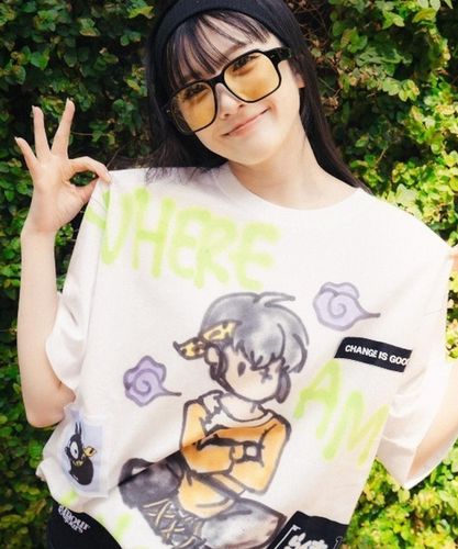 Guernika/ゲルニカ/らんま1/2 Paint T-shirt / らんま | ROYAL FLASH