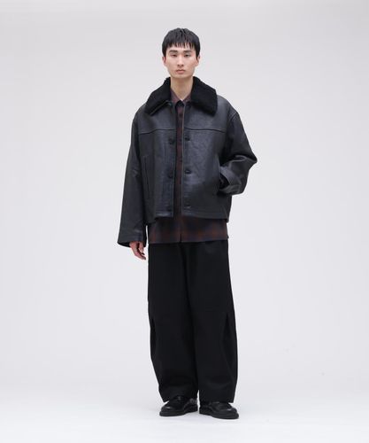 sageNATION / BOX PLEAT TROUSER DENIM | THE LIBRARY（ザ ライブ