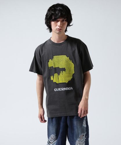 SAINT MICHAEL/セントマイケル/PE_SS TEE/SNT ENEMY/BLACK | ROYAL
