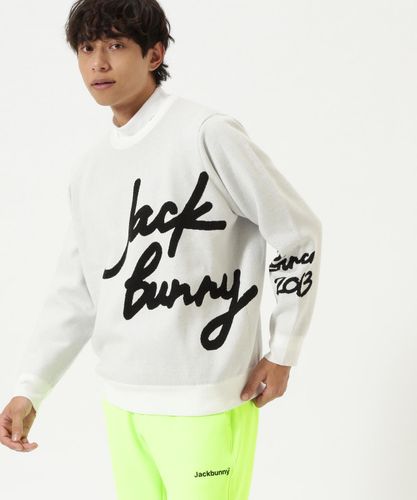カシミヤタッチモックネックニットプルオーバー (MENS) | Jack Bunny