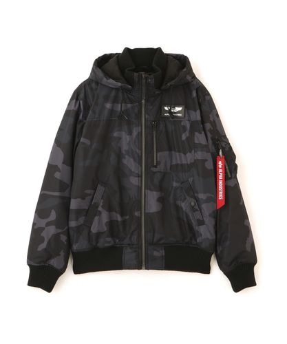 MA‐1 BASE FLIGHT JACKET CAMO | Alpha Industries（アルファ