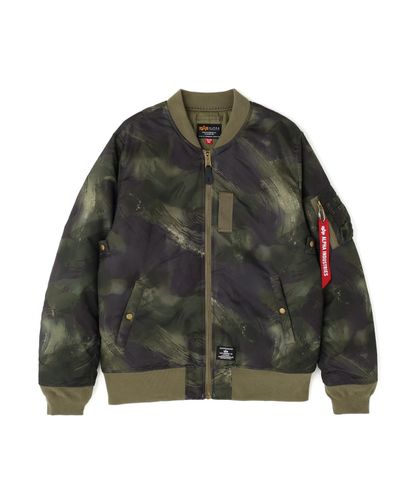 OXFORD CAMO MA-1 RELAXED FIT FLIGHT JACKET | Alpha Industries