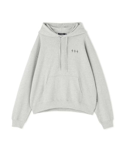 SUPPLIER/サプライヤー/Spray Cross Rhinestone Zip Hoodie | L.H.P