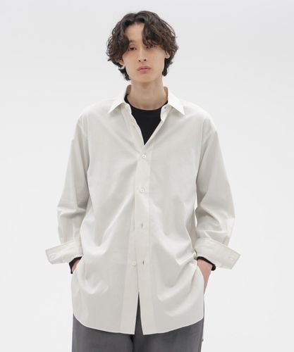 PLAIN COTTON POPLIN SHIRT | MARGARET HOWELL（マーガレット