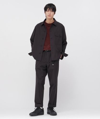 LINEN WOOL SILK PLAINWEAVE TROUSERS | MARGARET HOWELL