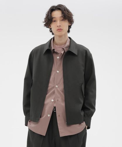 LINEN WOOL SILK PLAINWEAVE BLOUSON | MARGARET HOWELL（マーガレット