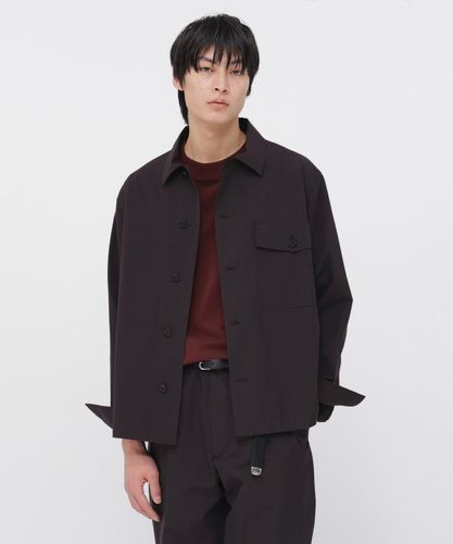 WOOL NYLON COMPRESSED JERSEY BLOUSON | MARGARET HOWELL