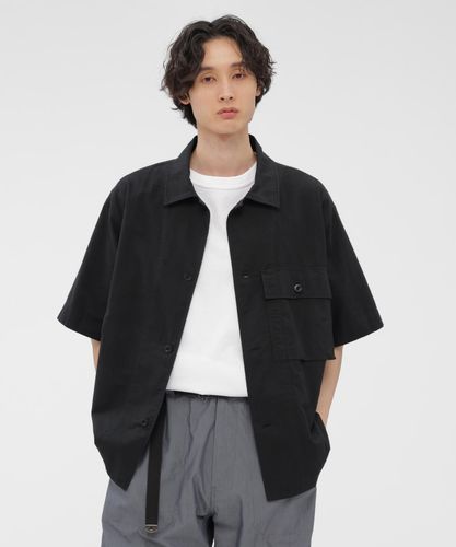 マーガレットハウエル FINE END ON END COTTON （L） END ON END WEAVE COTTON SHIRT | MARGARET HOWELL（マーガレット